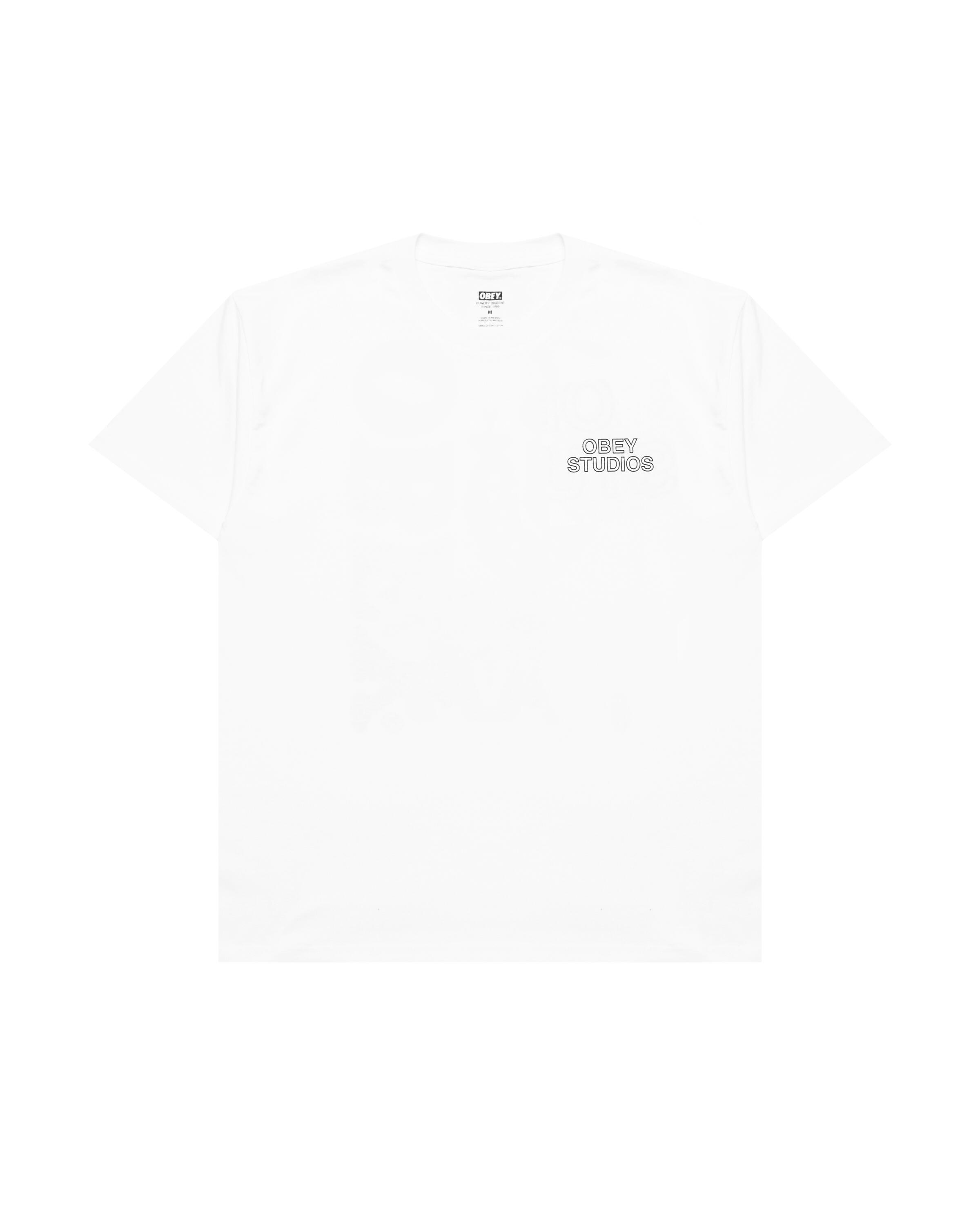 Obey STUDIOS PALETTE TEE | 165264052-WHT | AFEW STORE Obey STUDIOS PALETTE TEE | 165264052-WHT | AFEW STORE